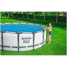 Солнечное покрывало BESTWAY для бассейнов 366, 396 см (D356 см) 58242 BW